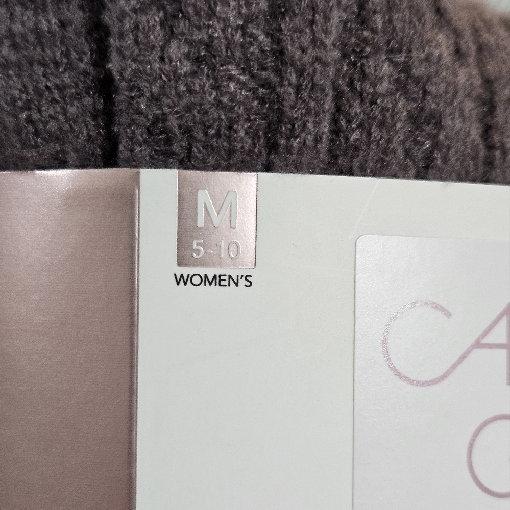 CALIA Women's Holiday Cable Knit Socks - 3 Pack Size M - Picture 4 of 5